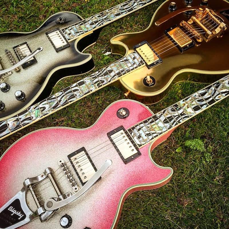 Gibson Justin Hawkins The Darkness Les Paul Custom Set 2003 image 1