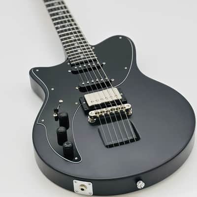 Ciari Travel Guitars Ascender Trio 2026 HSS Jet Black Lefty with Free Backpack! image 3