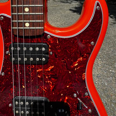 Fender Stratocaster Deluxe 2002 - Capri orange image 7