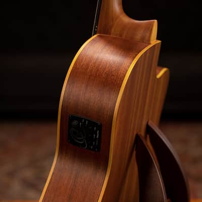 Ortega RCE131SN-L Family Series Pro Solid Cedar Top Mahogany Neck Cutaway Nylon 6-String Classical Acoustic-Electric Guitar w/Gig Bag For Left Hand Player image 10