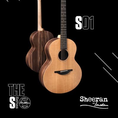Sheeran by Lowden S-01 Cedar/Walnut Guitar (PRE ORDER) image 5
