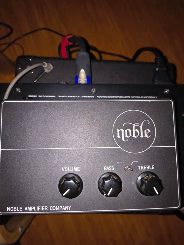 Noble Dual Vacuum Tube Preamp / DI 2013 - 2021 - Black image 1