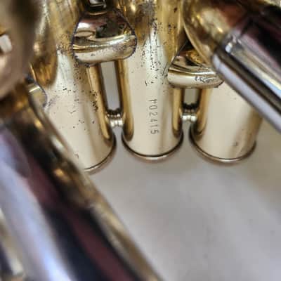 Very Good Used Yamaha YSH-411 Brass Sousaphone with Case and Mouthpiece image 9