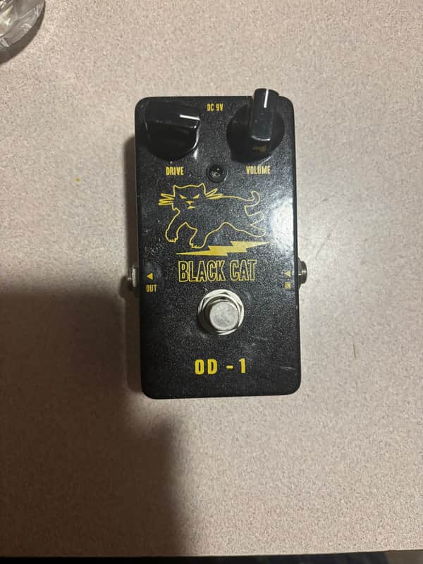 BLACK CAT OD-1 LED無し 初期型FREDDY FUZZ Black Cat OD-1 Freddie Fuzz Pedal | Reverb