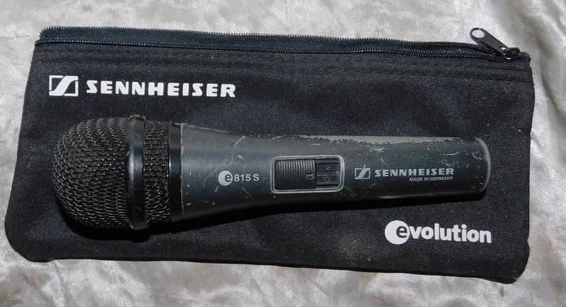 Sennheiser E815 S Dynamic microphone with case image 1