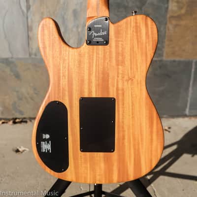 Fender Acoustasonic Telecaster, with Bag, Natural image 7