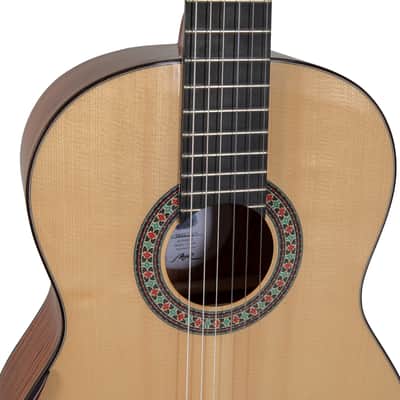 Manuel Rodriguez Superior A-S, Spruce/Bubinga 4/4, Gloss, Acoustic Classical Guitar w/Armrest .501.302 image 5