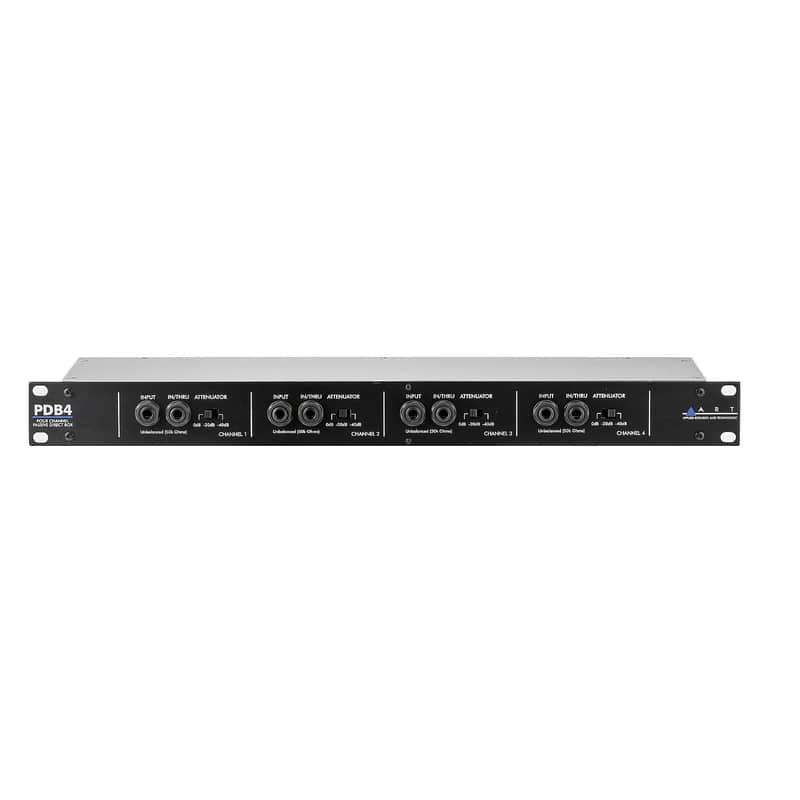 ART PDB4 Rackmount 4-Channel Passive Direct Box image 1