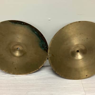 70’s 15” Zildjian Avedis Hi Hats image 2