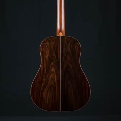 Huss and Dalton Baritone Custom Prototype #1 Wild Grain Indian Rosewood and Adirondack Spruce NEW image 3
