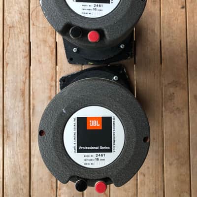 JBL 2461 High-Comp Drivers with JBL 2301 Potato Masher Horns