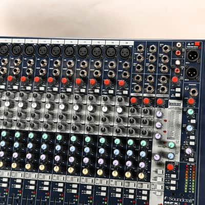 Soundcraft MFXi 20/2 20-Channel Analog Mixer with Effects CG01TRV image 2