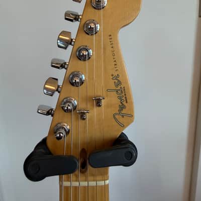 Fender US American Lone Star Stratocaster HSS with Maple Fretboard 1999 - Humbucker bridge - Shoreline Gold image 14