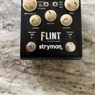 Strymon Flint Reverb and Tremolo V2 2022 - Present - Black image 1