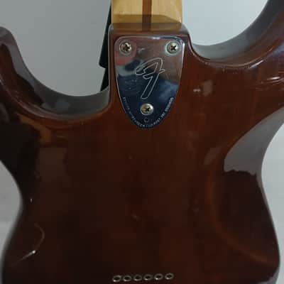 Fender Stratocaster with 3-Bolt Neck, Maple Fretboard 1973 - 1977 - Walnut (Mocha) image 11