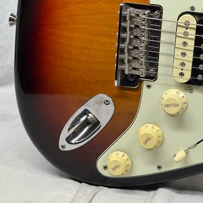 Fender American Professional Stratocaster HSS Shawbucker Guitar 2016 - 3-Color Sunburst / Maple Neck image 4