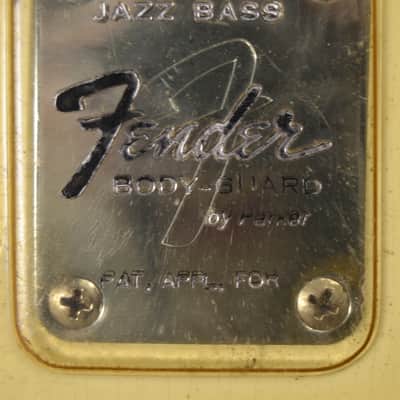 Fender 1966 Vintage Jazz Bass Custom Color Olympic White Matching Headstock w/ OHSC – Used 1966 - Olympic White image 9