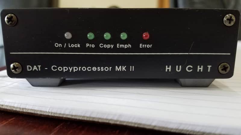 Hucht HUCHT DAT copyprocessor MKII CD / DAT / MiniDisc / SCMS SONY digital copy SPDIF -- was $189 image 1
