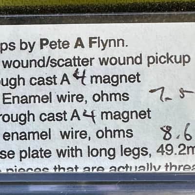 Pete A. Flynn PAF Humbuckers 2025 - Double White image 2