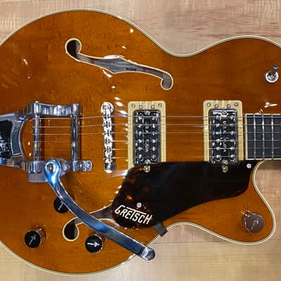 Gretsch G6659T Players Edition Broadkaster Jr. Center Block with Bigsby Semi-Hollow Guitar 2022 Roun image 4