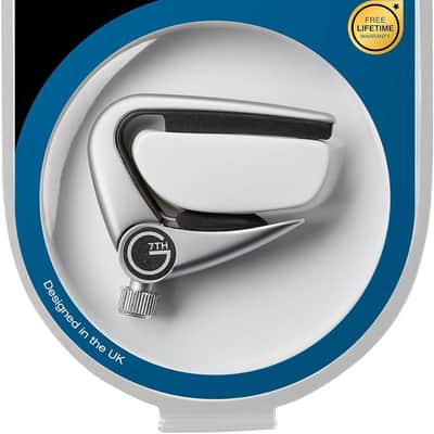 G7th Newport 5-String Partial Guitar Capo – Silver Finish image 3