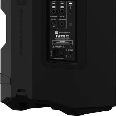 Electro-Voice EVERSE12 Battery Powered Speaker (Black) - 12" image 6