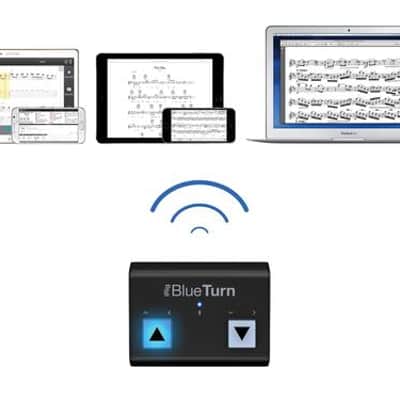 IK Multimedia iRig BlueTurn Compact Bluetooth Page Turner UPC 888680621896 image 5