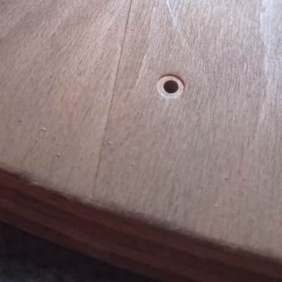 Vintage 1970s/1980s Sonor Phonic 14x10" Tom Shell - 9-Ply German Beech - Red ? image 13