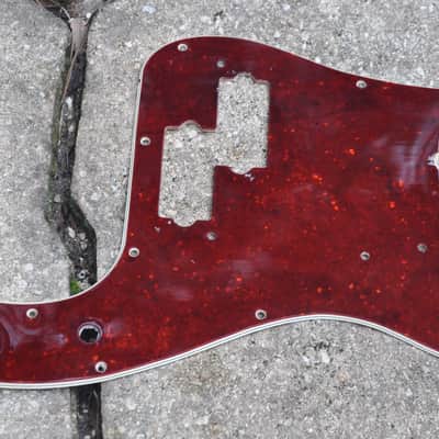 1968-1969 Fender Precision Bass Tortoise PickGuard Original 1967 PBass Guitar image 4