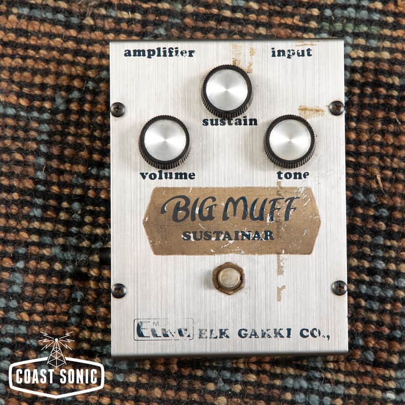 1970's Elk Big Muff Fuzz Sustainar | Reverb
