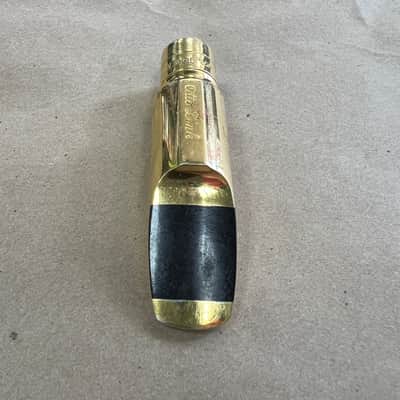 Used Otto Link Super ToneMaster 9* Metal Eb Alto Sax Saxophone Mouthpiece with Cap & Ligature Made in the USA image 3