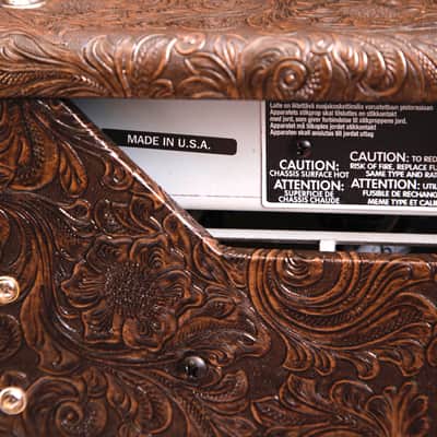 Fender '65 Deluxe Reverb FSR Limited Edition Western Tooled 1x12" Valve Combo Amplifier image 9