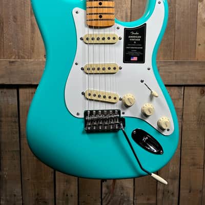 Fender American Vintage II 1957 Stratocaster Electric Guitar - Seafoam Green image 1