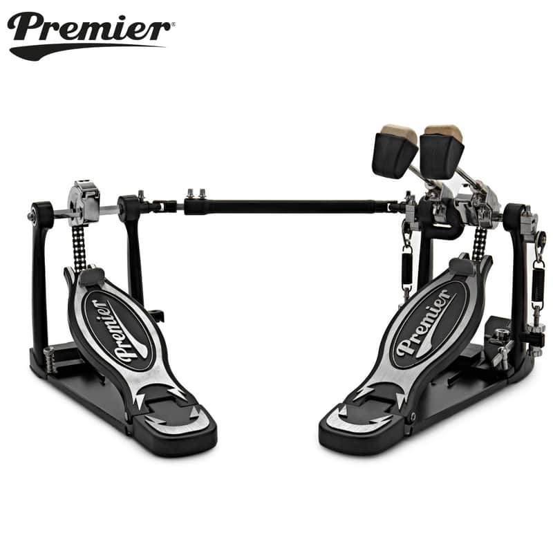Premier 4000 Series Deluxe Dual Chain Double Bass Drum Pedal 0207P image 1