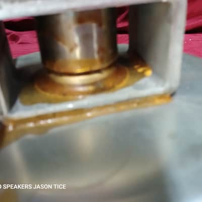 OXFORD 12" ALNICO SPEAKER FOUR OHM 4 OHM  1969 FENDER W./ XF MOUNT SURVIVOR! PMR SPEAKERS ALNICO + BRASS + SMOOTH CONE = POWER VINTAGE TONALITY image 4