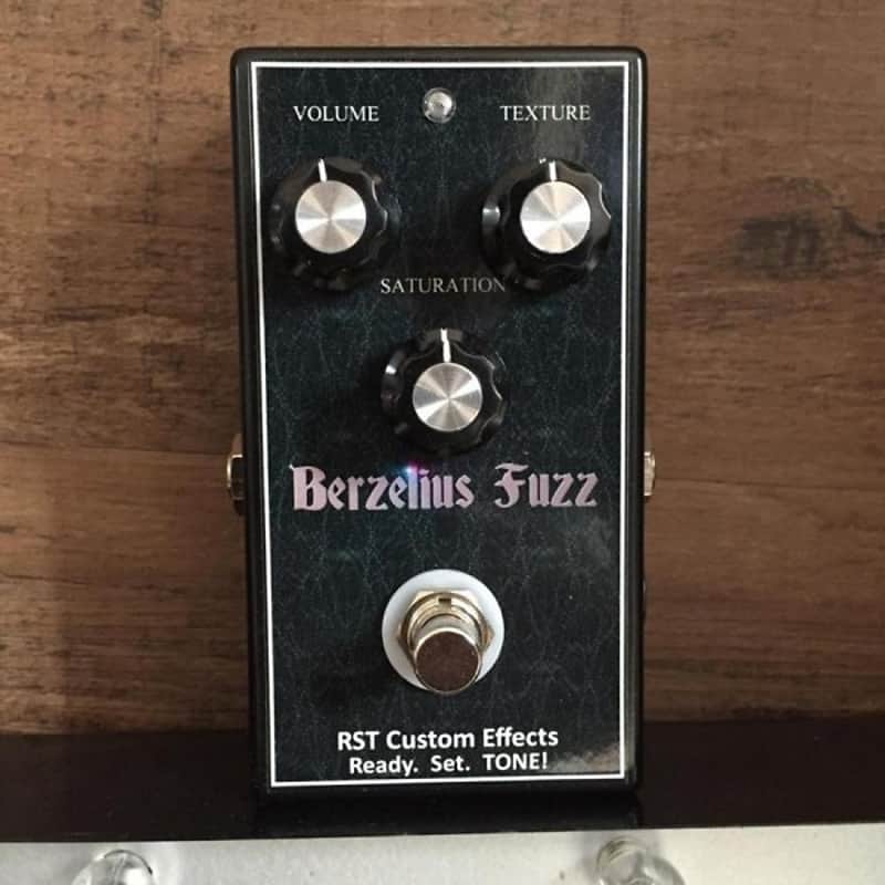 NEW! RST Custom Effects Berzelius Fuzz Black FREE SHIPPING! image 1
