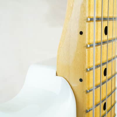 Fender Vintage Custom Shop 1957 Reissue Stratocaster TCP Time Capsule 2023 Aged White Blonde w/ OHSC image 12