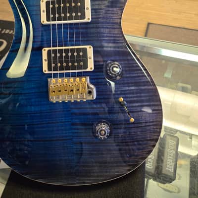 PRS Custom 24 10T 2023 Aquamarine w/ Hard Case sun damage image 1