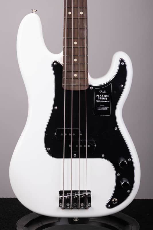 Fender Player II Precision Bass – Polar White with Rosewood Fingerboard image 1