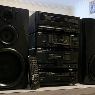 VINTAGE TECHNICS STEREO SYSTEM/5CD/PHONO/AUX/MADE IN JAPAN image 3