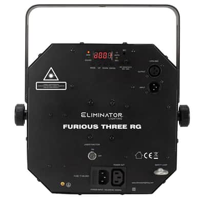 Eliminator Lighting Furious Three RG 3-FX-in-1 Light Fixture image 2