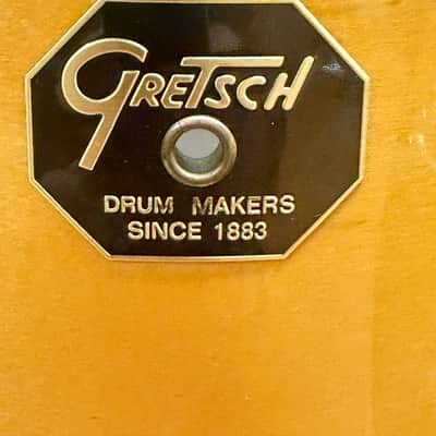 Gretsch USA Custom BOP drumkit 18"-12"-14" 2012 - 2016 - Satin Sun Amber image 11