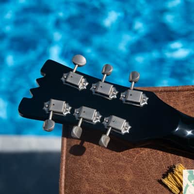 1990's Mosrite 1965 Mark-I Reissue "Excellent" - Made in Japan (KUROKUMO) - Pro Set Up w Perfect Frets/Action/Intonation! (Mark-1) image 6