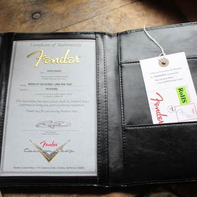 FENDER "Custom Shop Limited Edition 60’s Stratocaster Relic Journeyman Aged Tahitian Coral" HARDCASE, PAPERS, 3, 6 KG image 14
