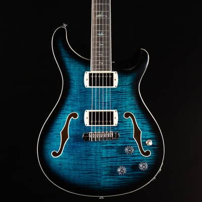 PRS SE Hollowbody II Piezo Peacock Blue Smokeburst (464) image 3