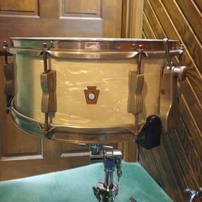 WFL 8 Lug 5.5x14 Snare Drum 1950's - WMP image 1