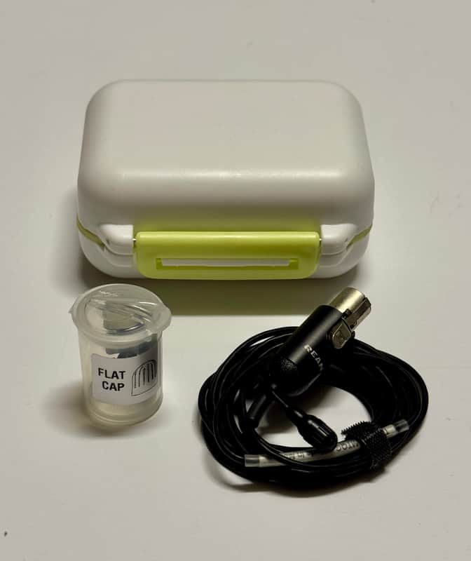 Shure TwinPlex TL47 Black TA4F Lavalier With Hard Case image 1
