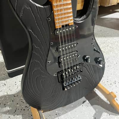 ESP LTD SN-1000 FR Electric Guitar - Black Blast image 2