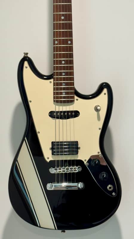 Vintage Indy Custom Shop Elite IC-S100 Black MUSTANG with Competition Stripe! image 1