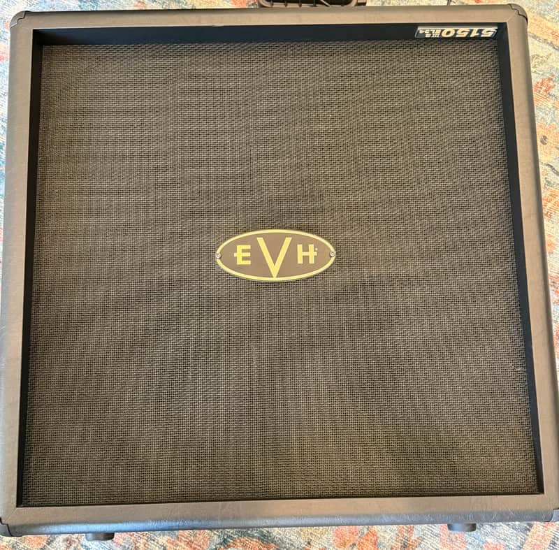 EVH 5150 III S EL34 100-Watt 4x12" Guitar Speaker Cabinet 2016 - Present - Black image 1